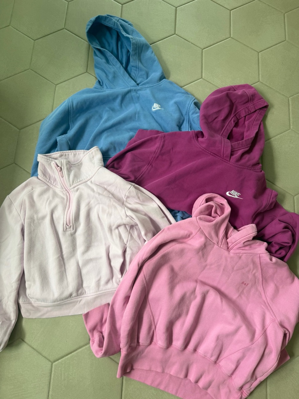 Nike Blue, Plum & Pink Hoodies and Sweatshirts